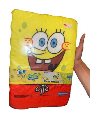 Vintage SpongeBob Square Pants Nickelodeon Kick Board Big Time Splash 2009 NEW