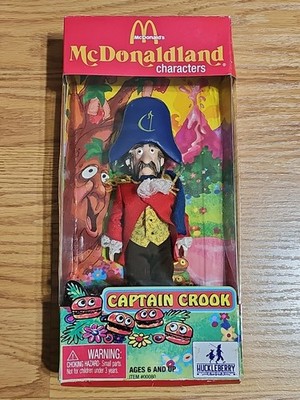 McDonalds McDonaldland Captain Crook Figure Huckleberry 2008 Remco
