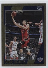 2016-17 Panini NBA Hoops Gold 2/10 Omer Asik #222 7n6