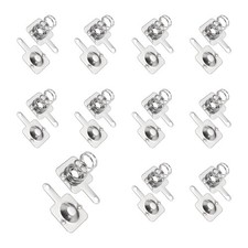 AAA Battery Contact Spring Plates, 10 Set 10 mm x 9mm Terminal Contacts