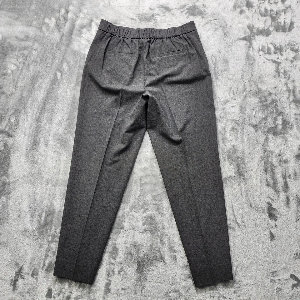 Pantalones Banana Republic para mujer 8 grises Hayden Fit tiro alto elástico Foto 3 de 4