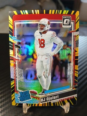 2023 Donruss Optic BJ Ojulari Rated Rookie #201 Electricity Prizm SP 34/69