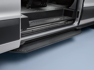 Transit 2017-2025 Long Series Tempest Gray Running Board for Load Door Side Only