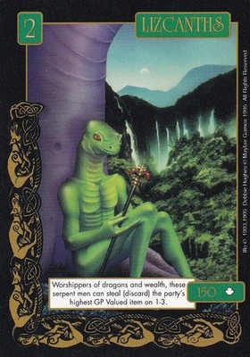 Lizcanths - FAD Base Set - Fantasy Adventures CCG