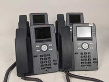 Lot Of 4 Avaya J179 IP Desk Phones Gray VoIP PoE Corded Telephone Speakerphone