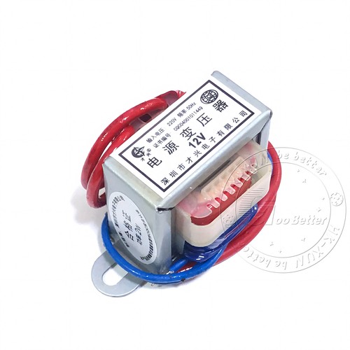 Trasformatore di Potenza 1W-100W 220V / 380V a 6V 9V 12V - 220V Uscita AC Singola/Dual - Foto 10 di 30