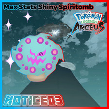 Pokemon Legends: Arceus Shiny Spiritomb Max Stats