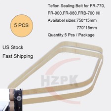 US Stock 5/10Pcs Band Sealer Belts for FR-900 Continuous Band Sealer Teflon Tape