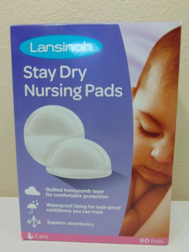 Lansinoh Stay Dry Disposable Nursing Pads For Breastfeeding 240 Count New Case - Picture 3 of 7