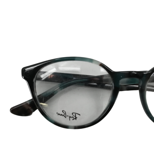 Ray-Ban Round Tortoise Shell Kunststoff Brillengestell 5390 5949 50-19-145 Blau - Bild 2 von 10