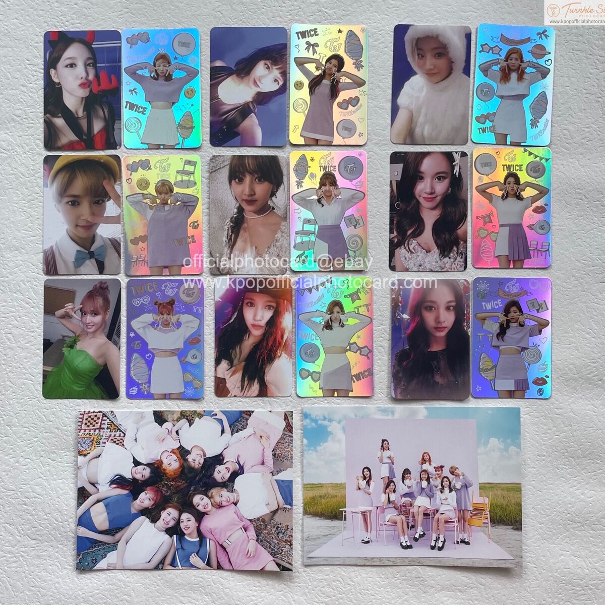 Twice - TWICEcoaster Lane 1 Nayeon Momo Sana A B Ver Hologram Official Photocard Twice - TWICEcoaster Lane 1 Nayeon Momo Sana A B Ver Hologram Official Photocard