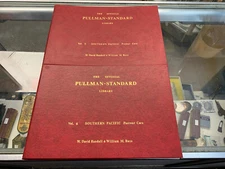 RPC PUBLICATION OFFICIAL PULLMAN STANDARD LIBRARY SOUTHERN PACIFIC VOL 5 & 6 NOS