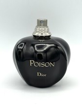 CHRISTIAN DIOR POISON EAU DE TOILETTE SPRAY 3.4oz/100 Ml no Cap Authentic Full