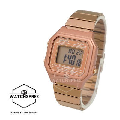 Reloj Casio Vintage B-650wc Rose Gold Impacto Online