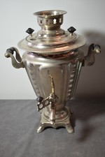 Alter russischer Samowar ca. 36,0 cm Hoch + Originalkabel
