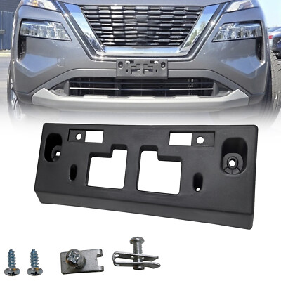 For Nissan Rogue 2021 2022 2023 Front Bumper License Plate Tag