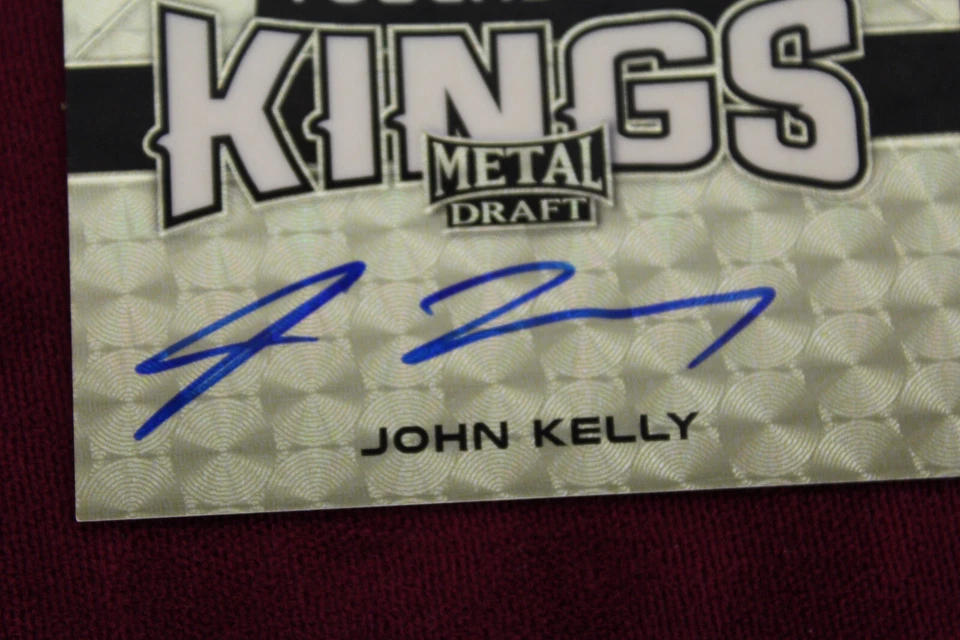 2018 Leaf Metal Draft GOLD Touchdown Kings AUTO John Kelly 1/1 Vols Browns - Image 2 of 4