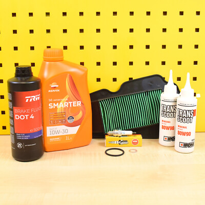Service-Set Luftfilter Zündkerze Öl Repsol 10w30 für Honda NSC 50 R Vision