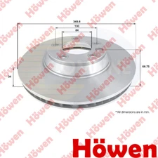 Fits Audi Q7 Porsche Cayenne VW Touareg Brake Disc Front Right Howen #1