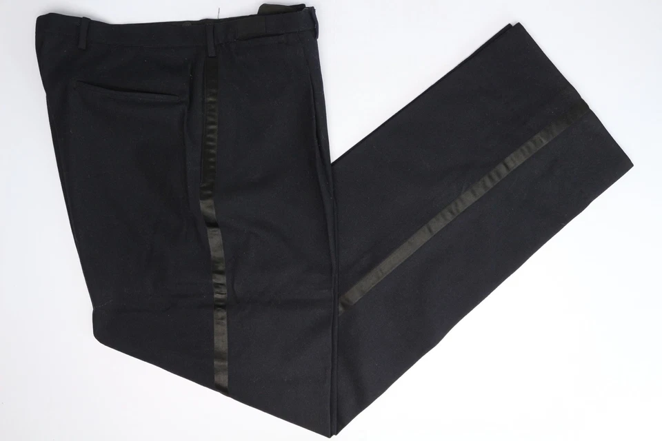 RARE 1933 NRA Eagle Mens Shawl Lapel Tuxedo 38R 35/34 Midnight Blue Wool Formal - Image 2 of 4