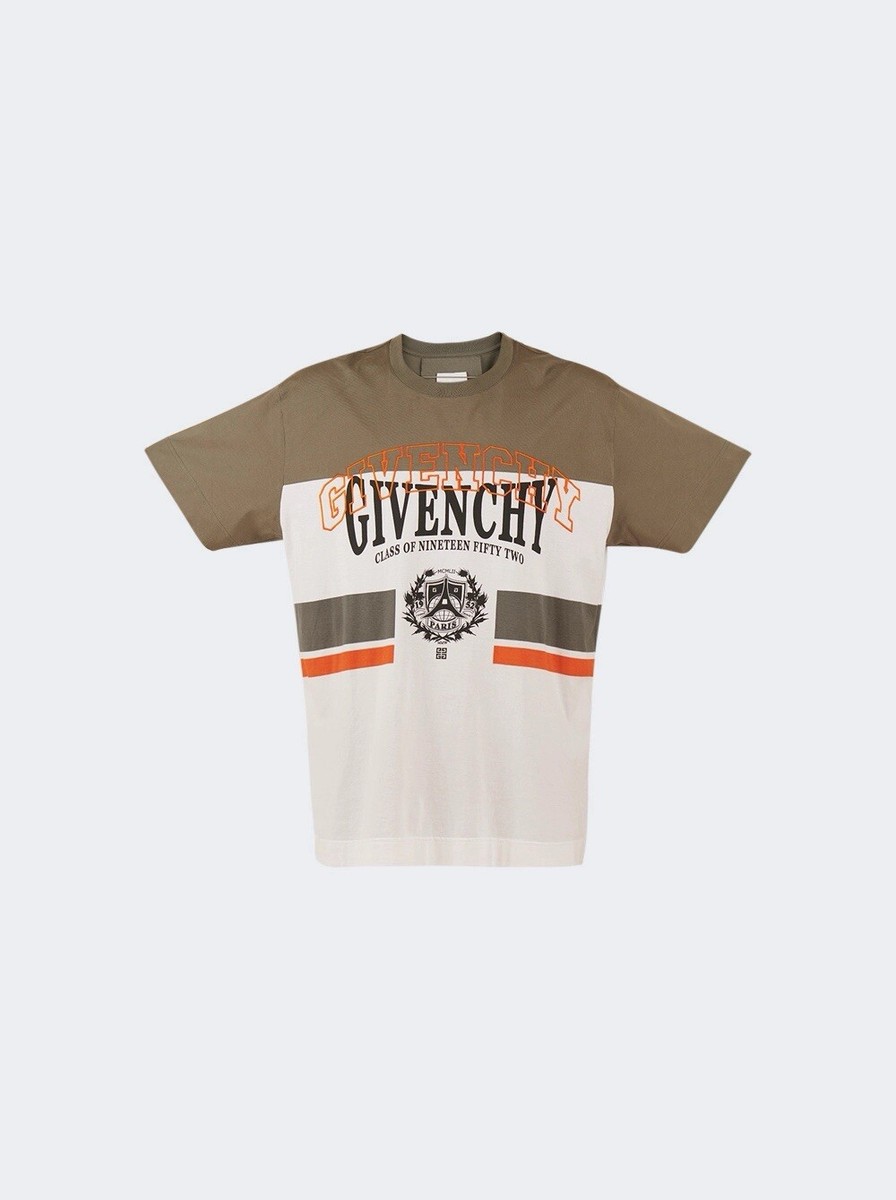 Givenchy Class Of Nineteen Fifty Two Grey/White Tee 100