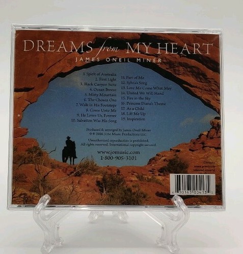 Dreams From My Heart by James O'Neil Miner (CD, 2006, JOM Music) - Picture 2 of 2