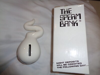 The Sperm Bank With Original Box Rare Weird | eBay