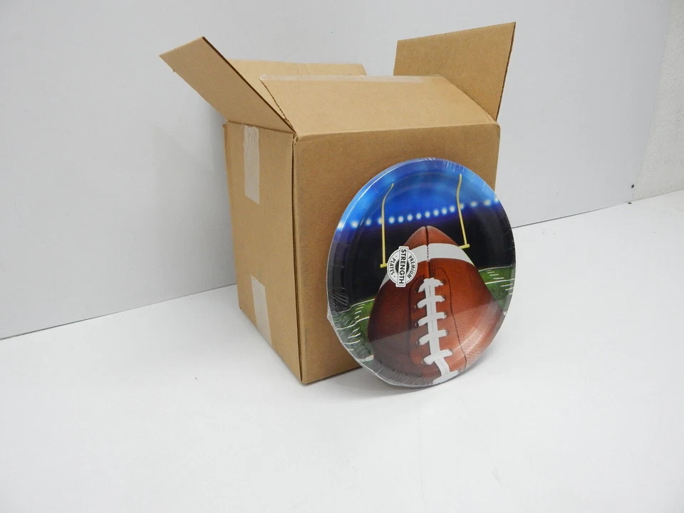 Platos de cena Creative Converting 323967 Football Fever 8,75" 12pks/8ct (96ct) Foto 2 de 3