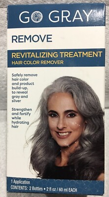 Go Gray REMOVE Revitalizing Treatment Hair Color Remover 1 Application