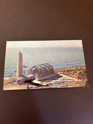 Wayfarers Chapel Rancho Palos Verdes California postcard