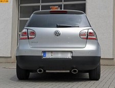 Ulter Endschalldämpfer VW Golf 5 1.4l-2.0l re li 1x120x80mm EG-Betriebserlaubnis