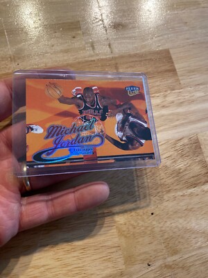 Michael Jordan Vintage Fleer Ultra Last Dance Chicago Bulls Man Cave 1998 GIFT