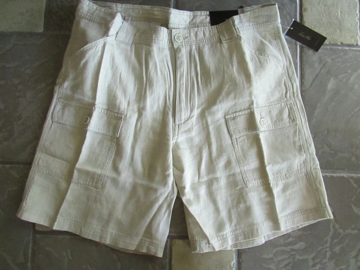 Tasso elba shop linen shorts