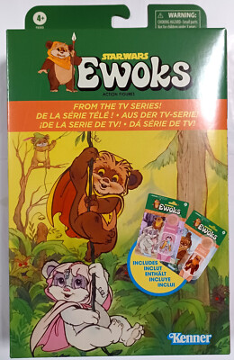 STAR WARS Ewoks - Wicket W. Warrick & Kneesaa - 10 cm - Vintage Collection