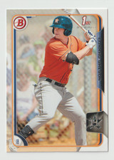 2015 Bowman Prospects #BP55 Conrad Gregor 1st - Houston Astros