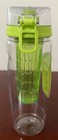 AquaFrut 32oz/946mL Fruit Infuser Water Bottle Green — photo 4