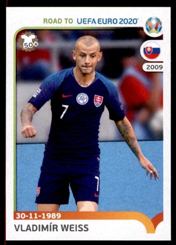 Panini Road to Euro 2020 - Vladimir Weiss Slovakia No. 334