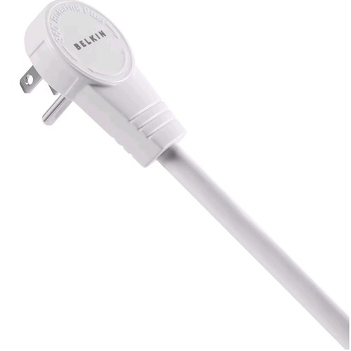 Belkin 6-Outlet Surge Protector Power Strip, 8ft Cord, 360° Rotating Plug - Picture 3 of 8