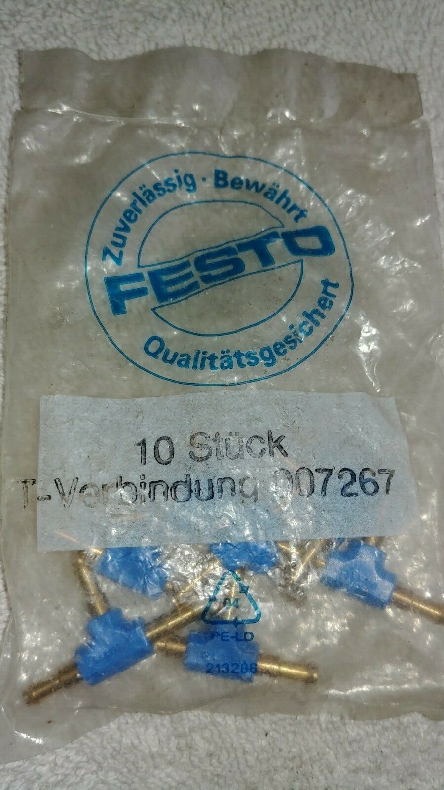 FESTO ELECTRIC 007267 (LOT OF 7)