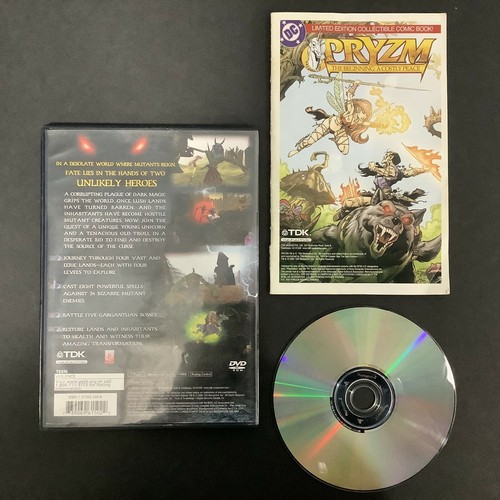 Pryzm Chapter One The Dark Unicorn PS2 PlayStation 2 Complete - Good Shape - Picture 2 of 4
