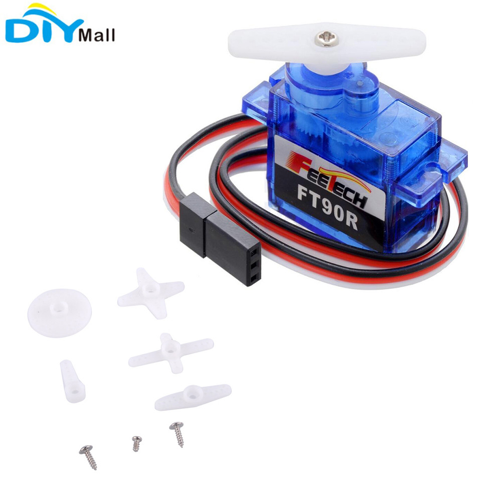 Blomiky 25-ZJ04 5-Wire Servo - Steering Servo Replacement For 1/10 Scale 9125 4WD RC Trucks