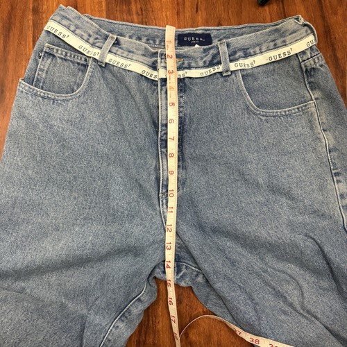 Pantalones de mezclilla Guess vintage índigo talla 36 - Imagen 9 de 10
