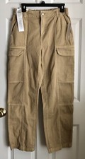Tinseltown Cargo Pants Women's khaki size 11 JuniorsCotton Elastic Waist Fashion