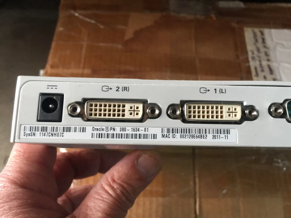 380-1634 , SunRAY 3Plus Thin client with PowerSupply ,= Test-PASS - Image 2 of 4