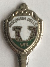 Vintage Souvenir Spoon US Collectible Wisconsin Dells
