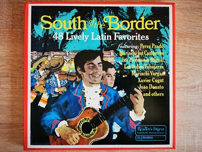 SOUTH OF THE BORDER   48 Lively Latin Favorites/Vinyl/4 LP-Box/1968/Latin  
