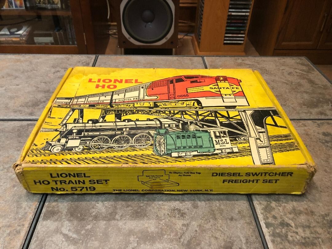Vintage Lionel Ho Train Set 5719 eBay