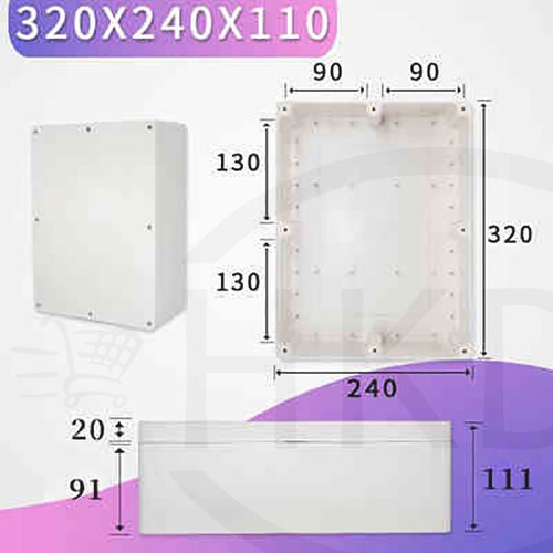 IP63 Waterproof Junction Box Enclosure Terminal Electric Cable Connector Outdoor - Picture 58 of 115