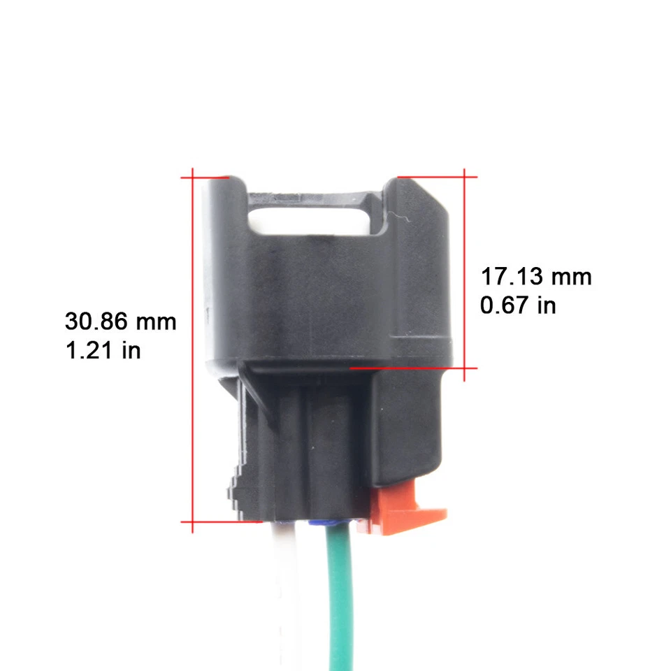 Разъем топливной форсунки Chrysler 300M. 2001-2004. 4591658AA - Изображение 4 из 4