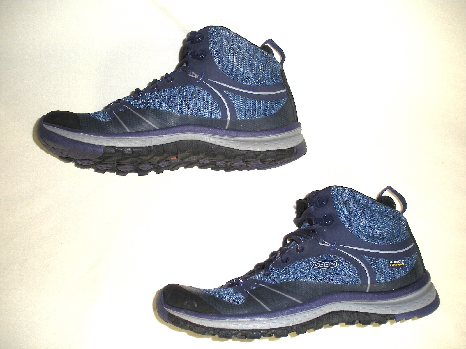 Stivali da trekking medi da donna Keen TERRADORA II blu impermeabili #1016502 taglia 8 5
